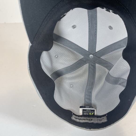 TaylorMade AeroBurner R15 Hat Gray S/M Flex Fit Fitted Golf Cap New Era - Picture 7 of 8